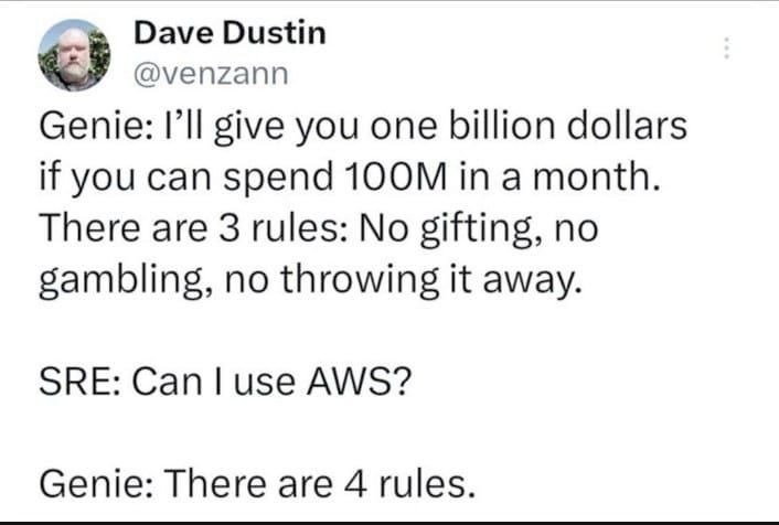 One Billion Dollar - AWS - Arunachalam