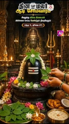 இன்று ஆடி சோமவாரம்; சிவனுக்கு வில்வ இலையால் அர்ச்சனை செய்தால் வேண்டுதல் நிறைவேறும்!