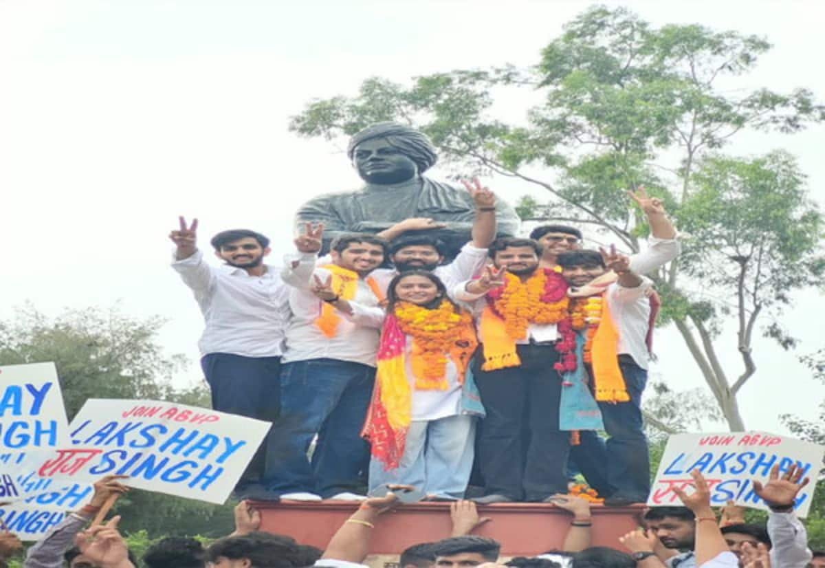 ABVP regains Delhi University Students’ Union; Yash Dabas elected president