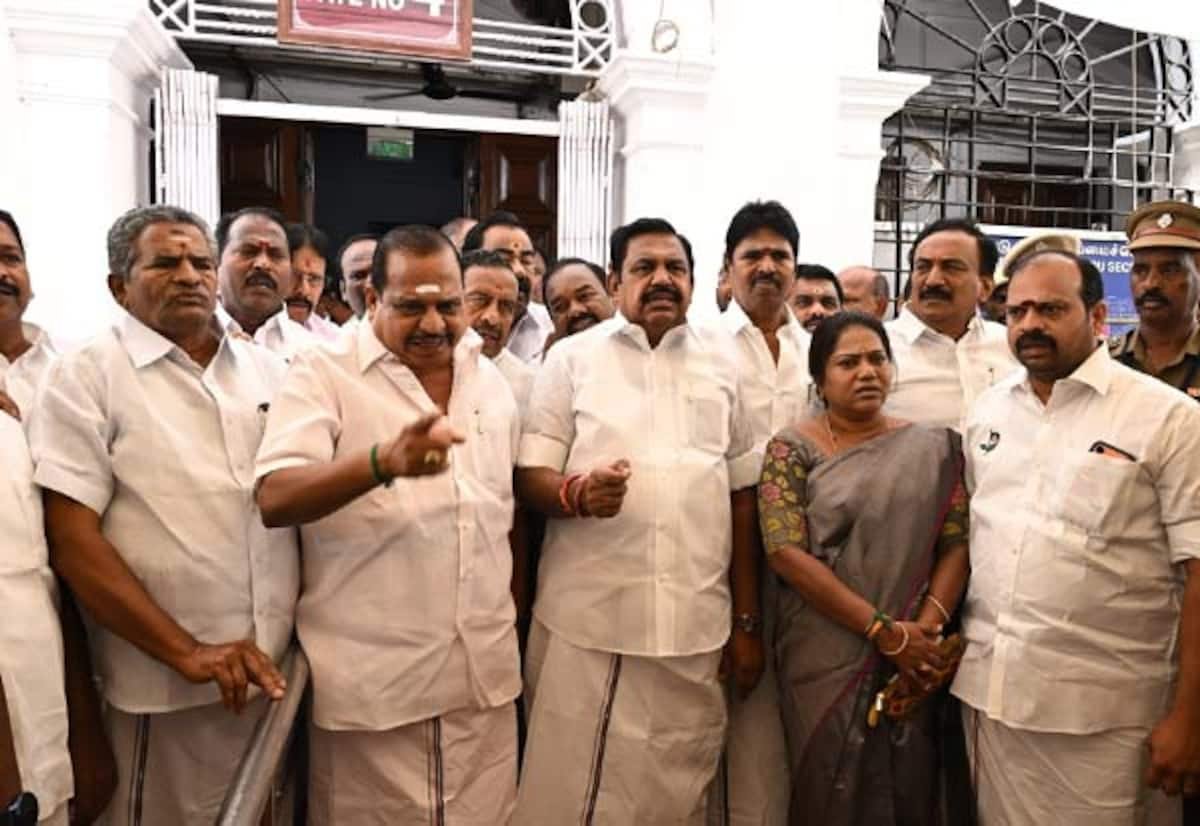 AIADMK MLAs walk out of Tamil Nadu Assembly over speaking rights