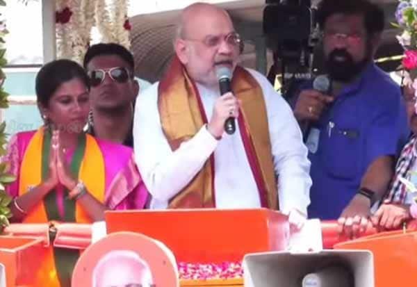 Amit Shah in Erode: Stalin’s aim is to make his son CM