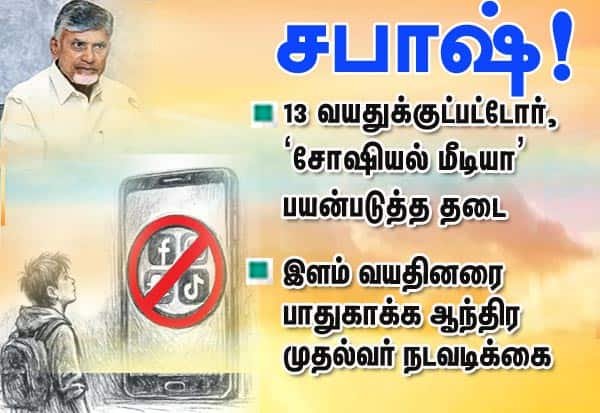 Andhra Pradesh to ban social media for children under 13: Naidu