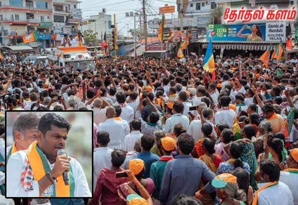 DMK will lose despite lies, says Annamalai during NDA campaign