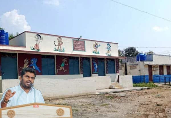 Annamalai condemns separate anganwadis for SC children in Namakkal