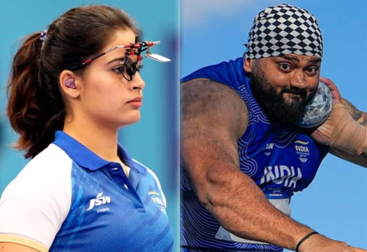 ஆசிய விளையாட்டுப் போட்டி: இந்தியக் கொடியை ஏந்த மனு பாகர், தஜிந்தர்பால் தூர் தேர்வு