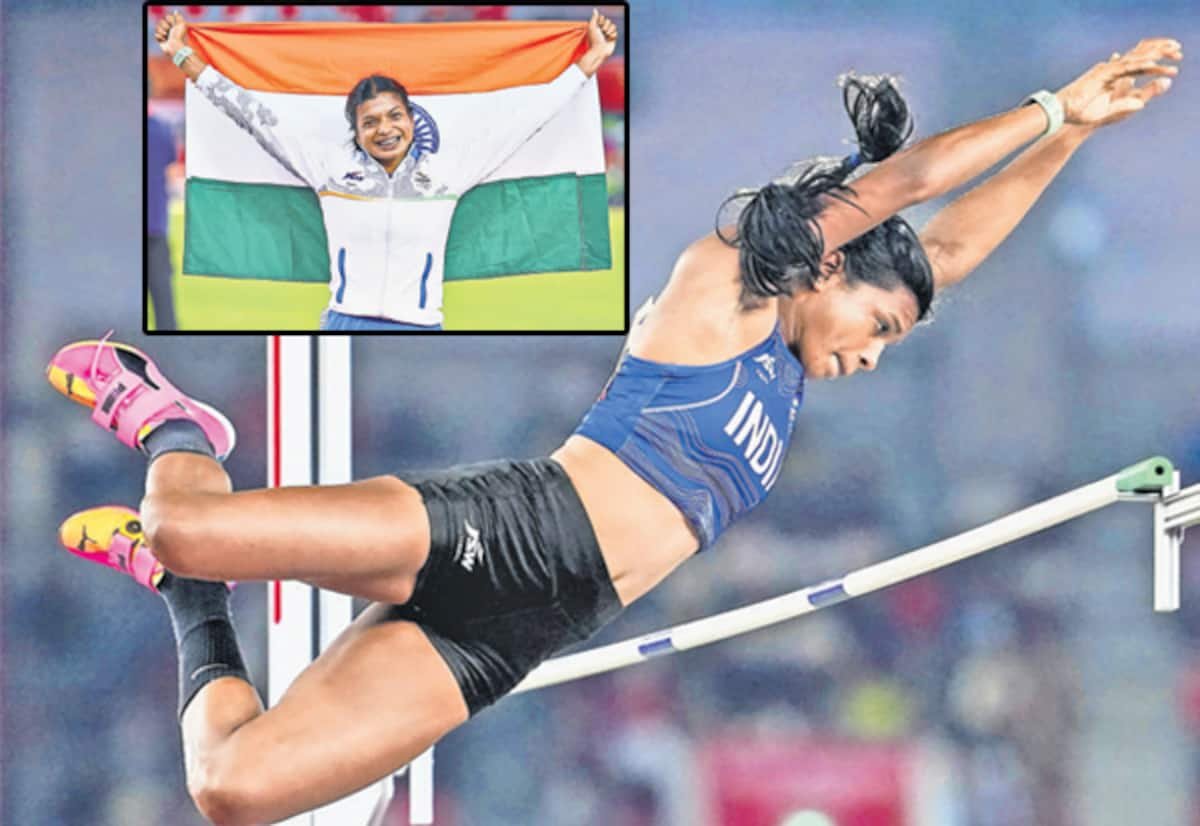 Tamil Nadu’s Bharanika wins India’s first Asian Games pole vault medal