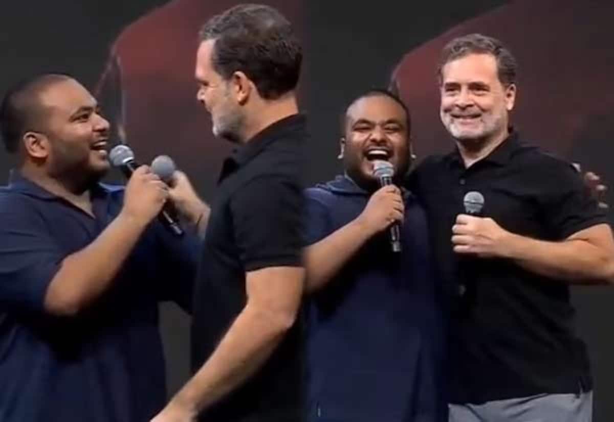 BJP slams Rahul Gandhi over Indore stage act at student event