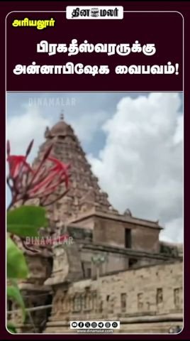 Annabhishekam ritual held for Brihadeeswarar