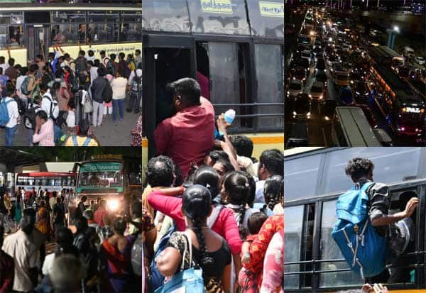 Bus shortage, traffic jams blamed for low turnout in south TN