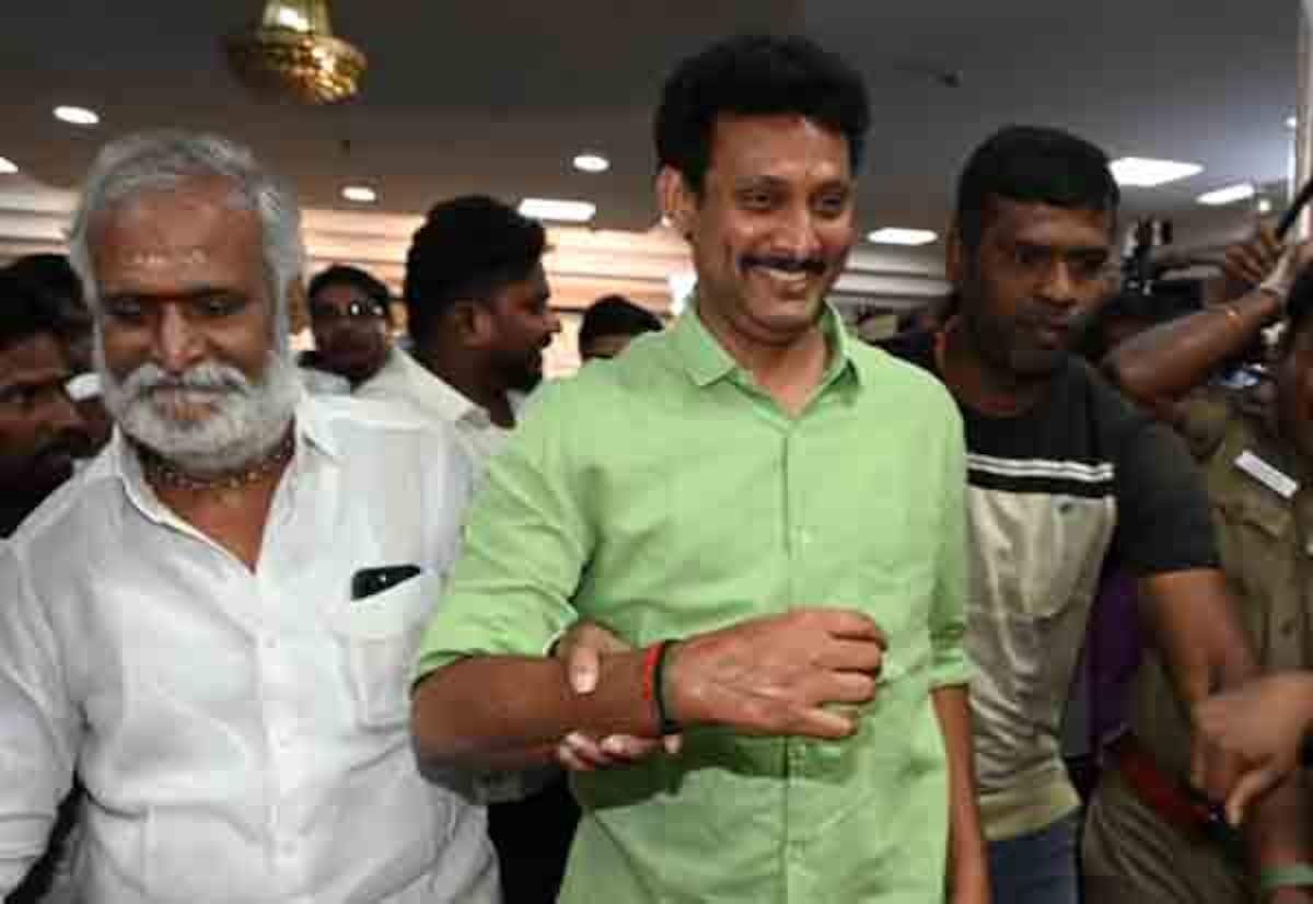 Police file case against DMK MLA Sekar Babu after protest in Chennai
