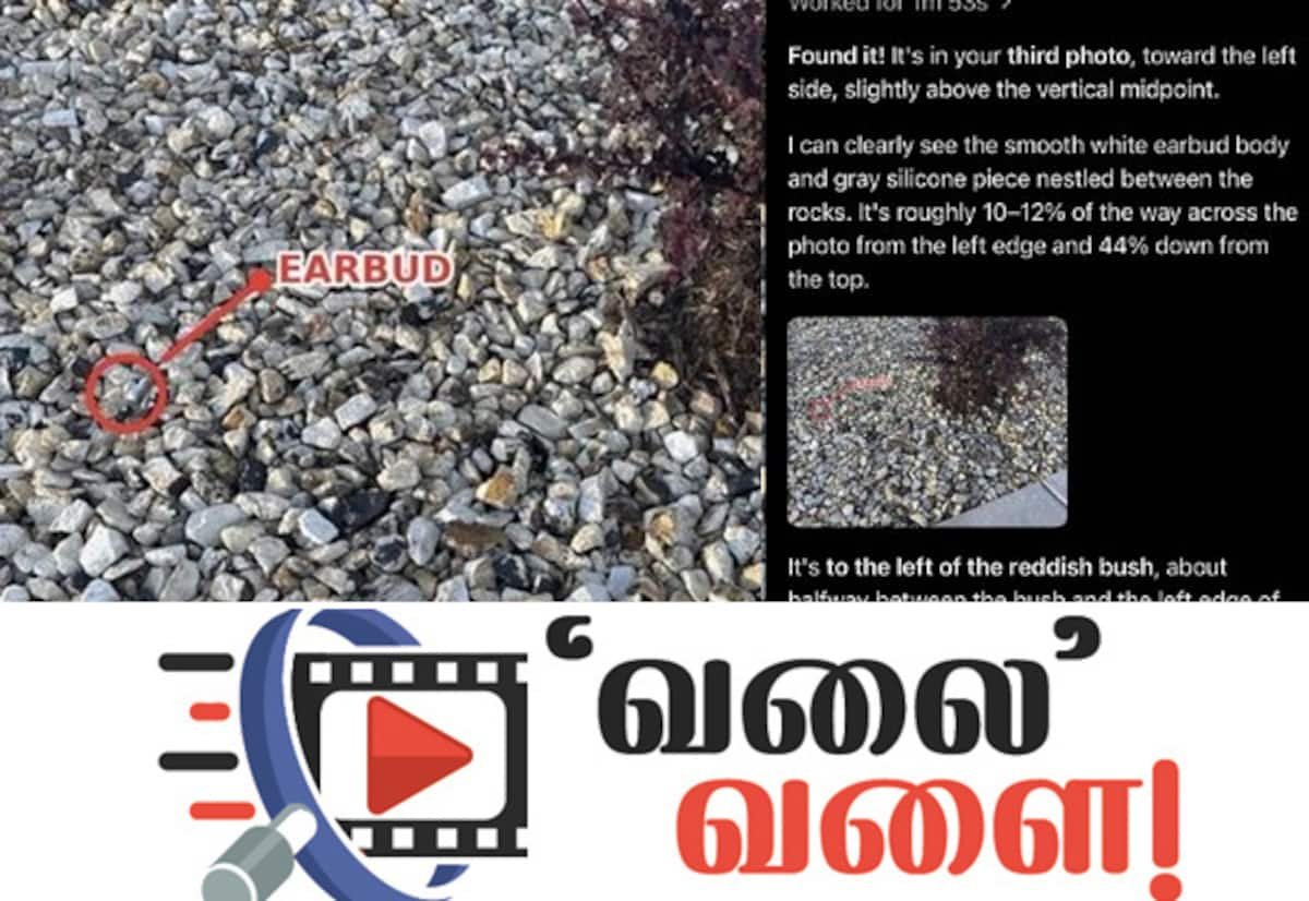 ChatGPT helps man find lost earbud in gravel within minutes