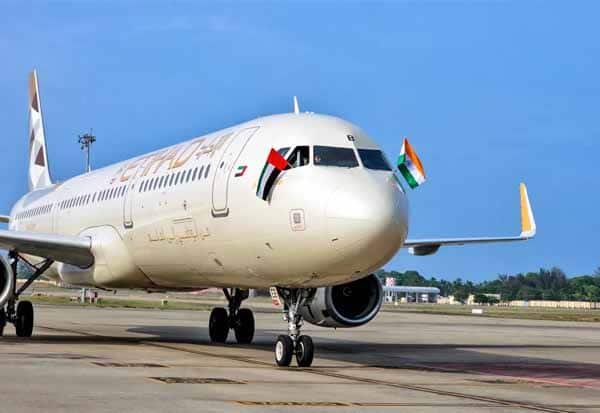 Etihad flight from Chennai to Abu Dhabi aborted after wing fire