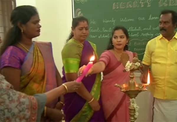 Mayor–TVK MLA spat erupts at Chennai school building inauguration