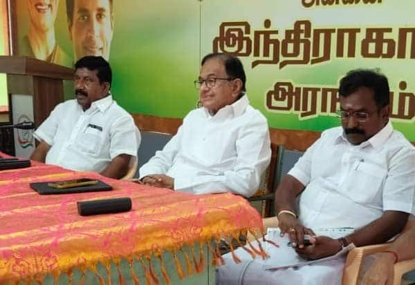 கூட்டணியில் பொம்மை அல்ல; நூல் யாரிடம் என்பதே முக்கியம்: சிதம்பரம்