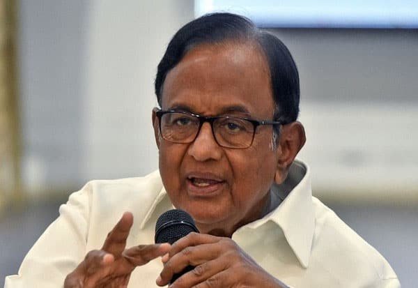 Chidambaram lauds TN parties on governor’s role in hung Assembly