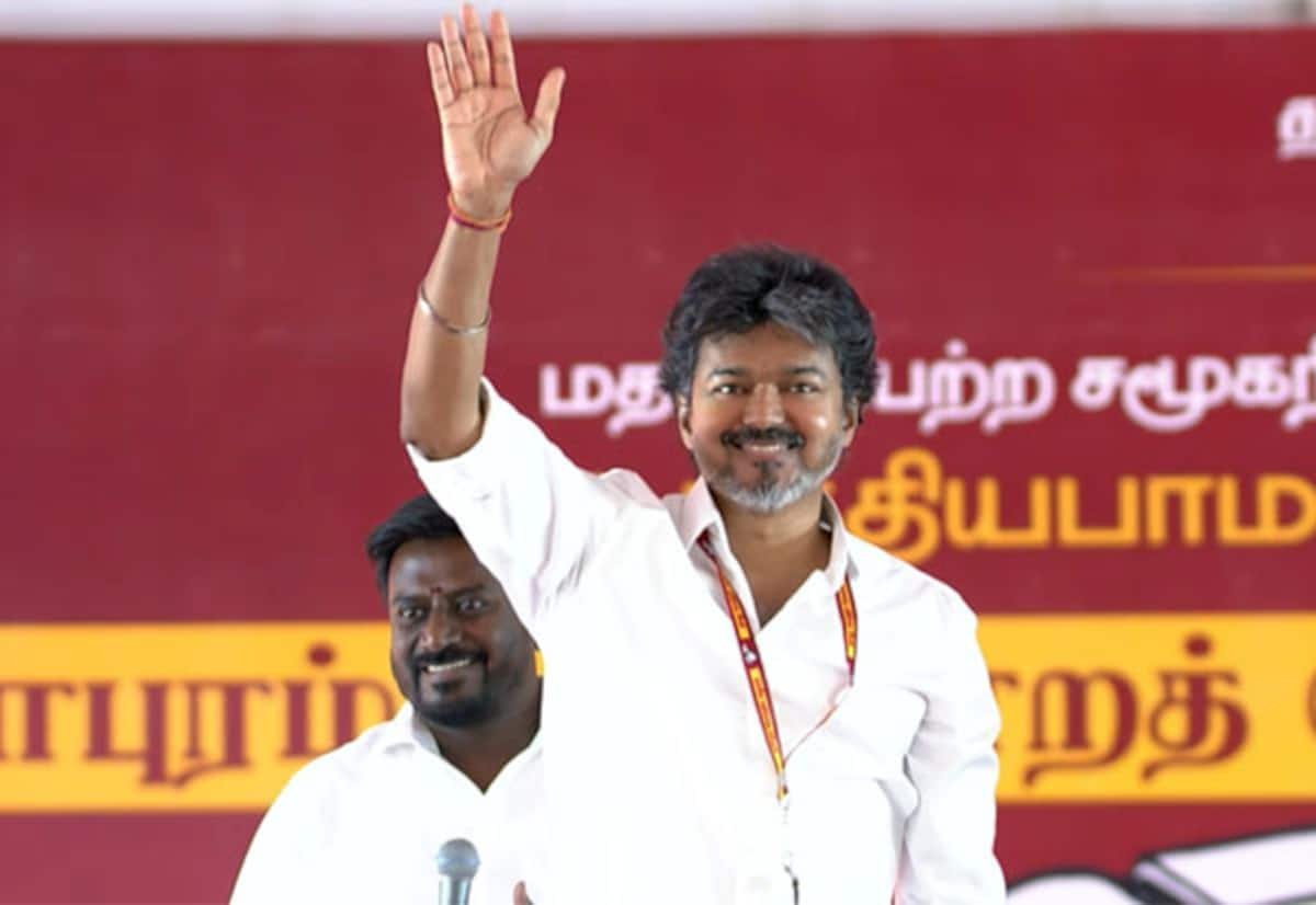 CM Vijay says his party rejects ‘monarchy mindset’ at Dharapuram rally