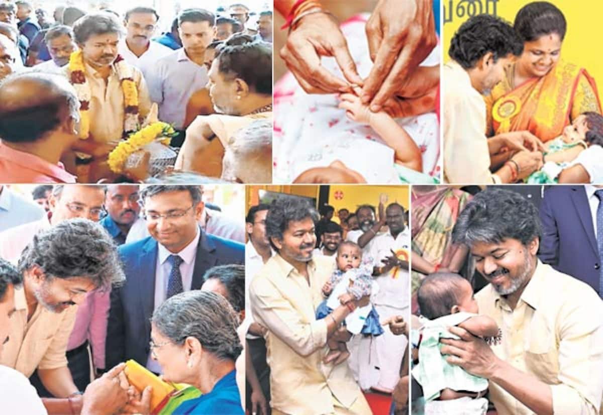 மதுரை மீனாட்சி அம்மன் கோயிலில் முதல்வர் விஜய் தரிசனம்