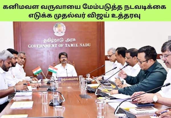 CM Vijay orders crackdown to prevent mineral smuggling