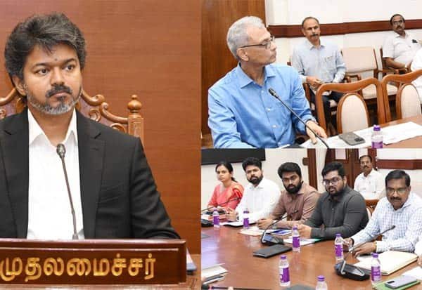 CM Vijay tells officials to prevent summer drinking water shortages