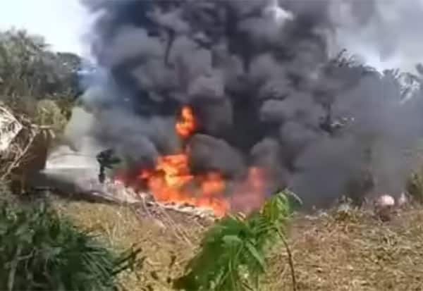 Colombian military C-130 crashes near Peru border; fate of 110 unclear