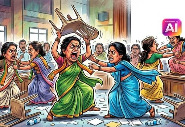 Clash erupts at Tamil Nadu Congress women’s meeting in Chennai