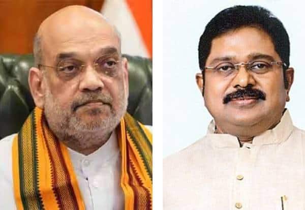 தே.ஜ.கூட்டணியில் அ.ம.மு.க.க்கு 12 தொகுதிகள்: அமித் ஷாவிடம் தினகரன் கோரிக்கை