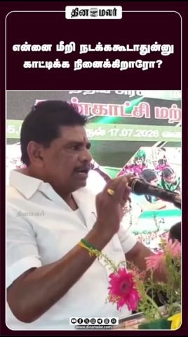 Dinamalar short hints at political remark involving Anitha Radhakrishnan
