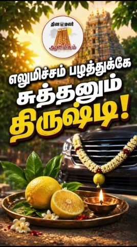 Dinamalar short highlights belief in warding off the evil eye