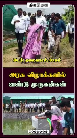 அரசு விழாக்களில் ‘வண்டு முருகன்கள்’ என தினமலர் ஷார்ட்ஸ்