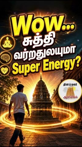 Dinamalar releases short video titled “Super Energy in roaming?”