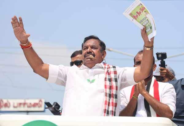 EPS attacks Sengottaiyan at Gobi rally, warns of “proof”