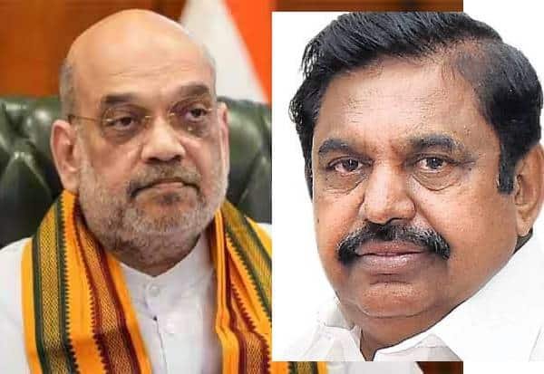 டில்லியில் அமித் ஷாவை சந்தித்த பழனிசாமி; வீட்டில் இரவு உணவு