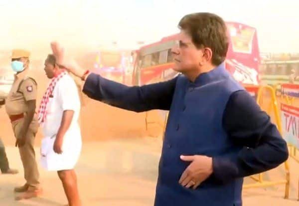 Goyal alleges DMK govt blocked crowd for PM Modi’s Madurai rally