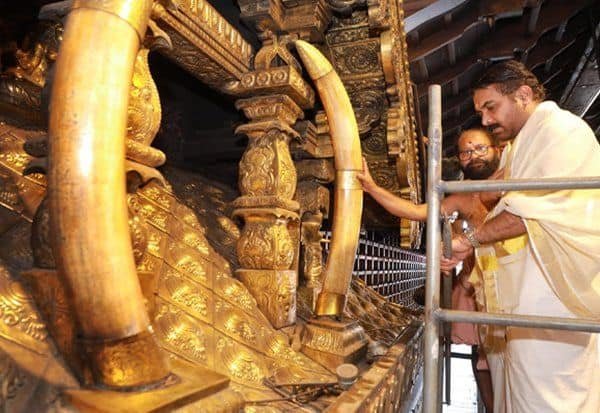 Guruvayur Kesavan idol tusks restored after 50 years