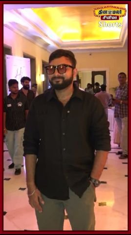 Kavin attends 'Hi' success meet