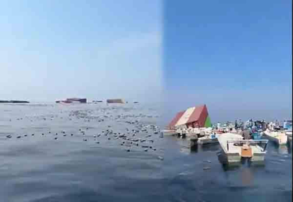 iPhones float in Strait of Hormuz after cargo ship hits sea mines