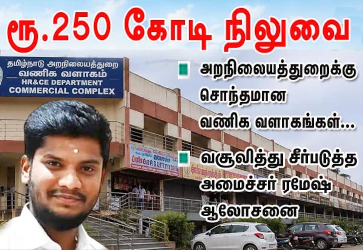 HR&CE seeks to recover Rs 250 crore rent dues from temple properties