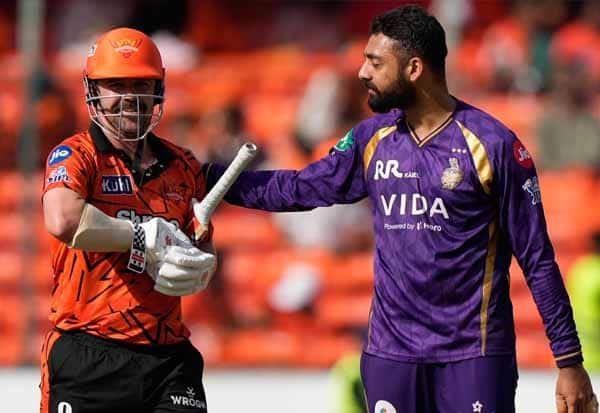 Middle-order collapse as Hyderabad bowled out for 165 vs Kolkata