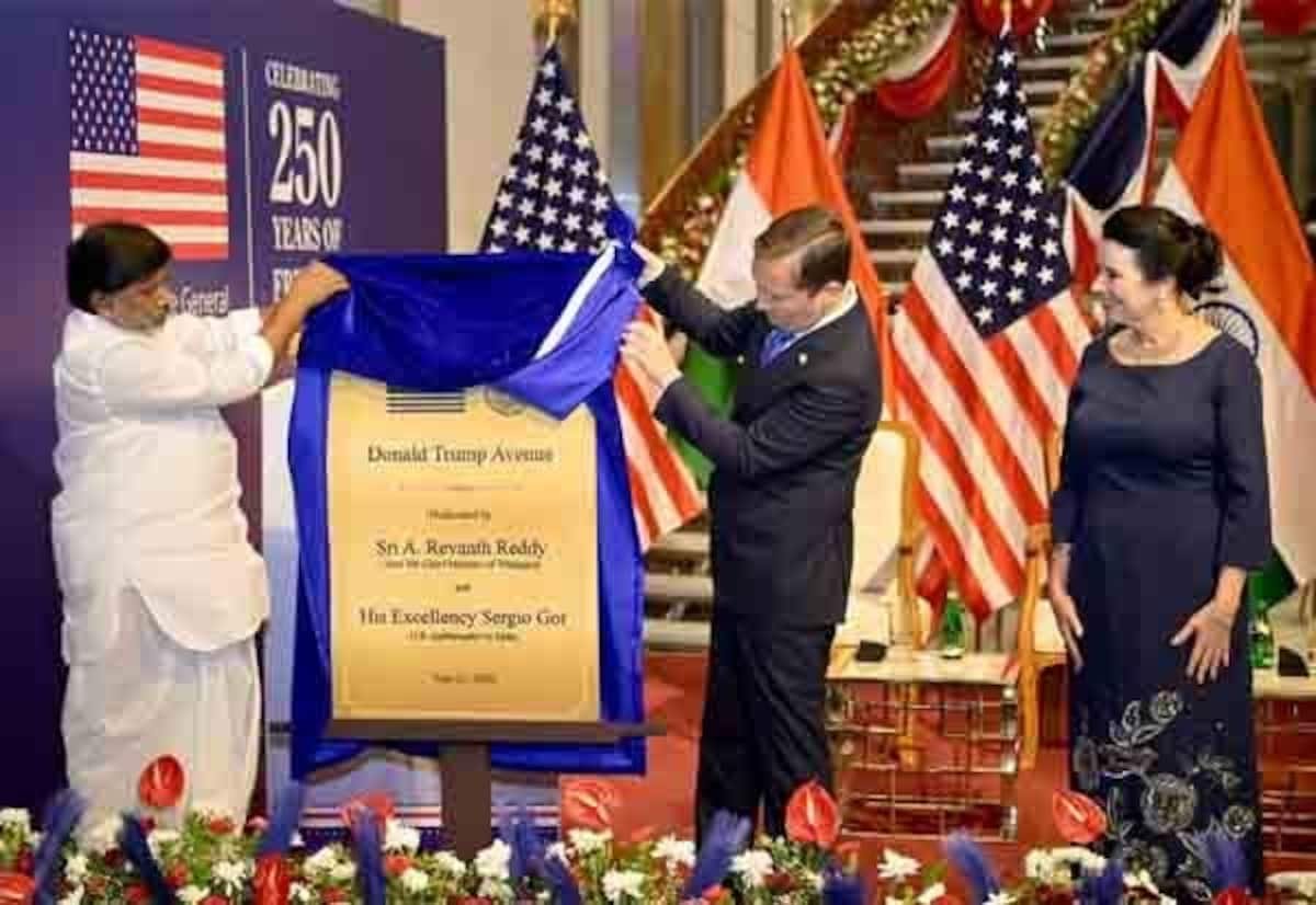 Hyderabad names key road near US Consulate as 'Donald Trump Avenue'