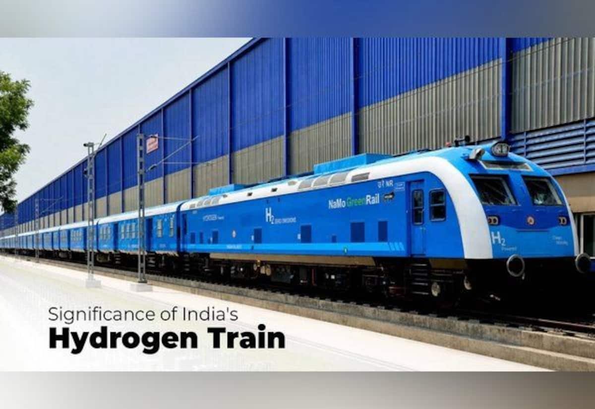 India flags off 10-coach hydrogen train, a global first in scale