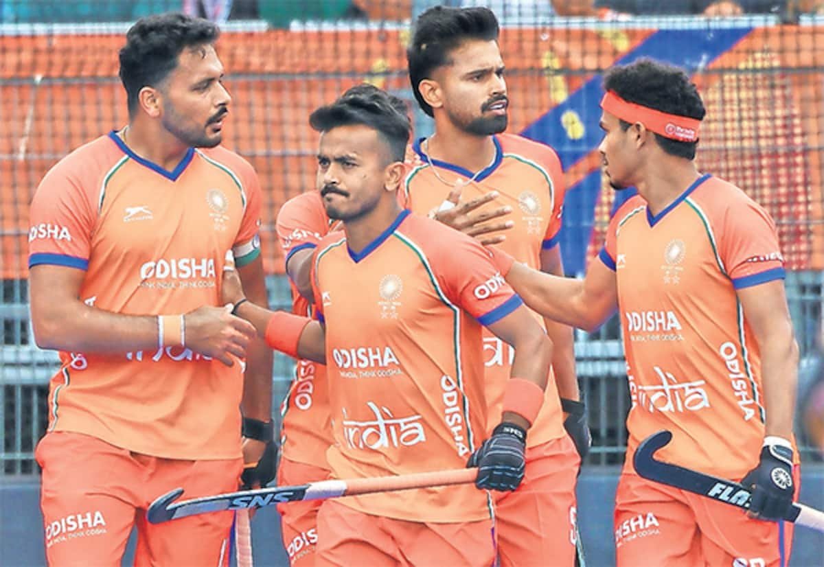 உலகக் கோப்பை ஹாக்கி: பாகிஸ்தானை 5-3ல் வீழ்த்தி இந்தியா அடுத்த சுற்றுக்கு