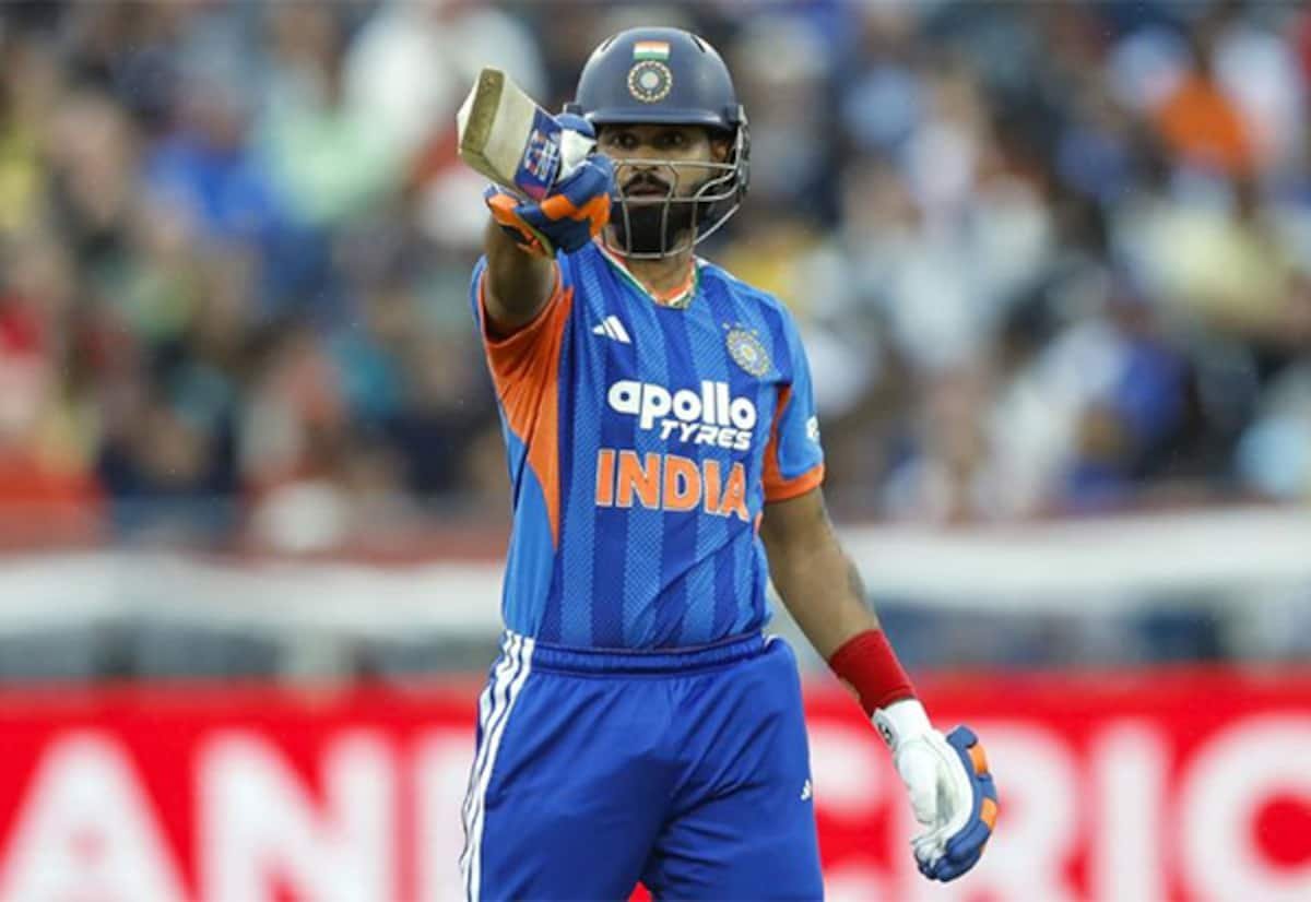 இந்தியா 189/7 குவித்தும் மழையால் இங்கிலாந்து-இந்தியா முதல் டி20 ரத்து