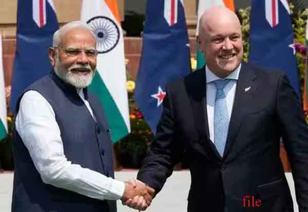 இந்தியா–நியூசிலாந்து தடையற்ற வர்த்தக ஒப்பந்தம் ஏப்.27ல் கையெழுத்து
