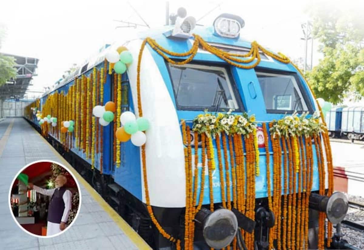 PM Modi flags off India’s first hydrogen train service in Haryana