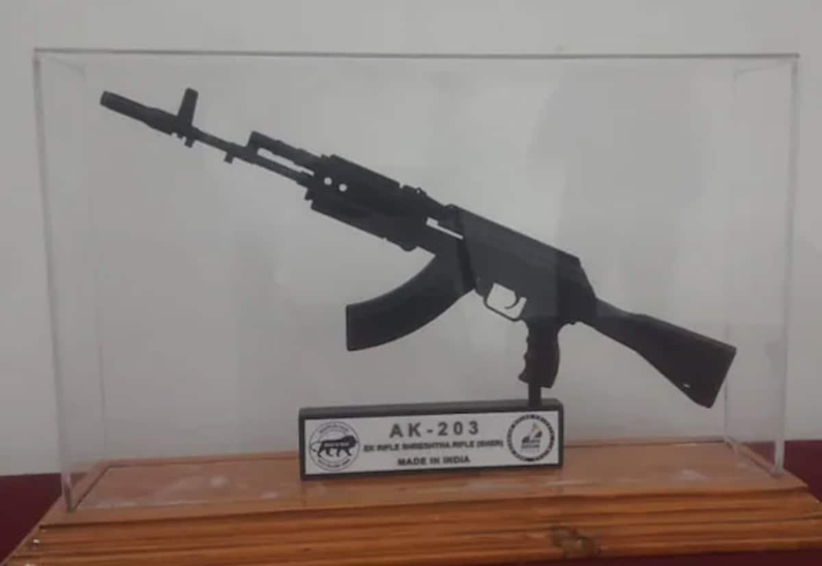 Indian Army test-fires fully indigenous AK-203 ‘Sher’ rifles