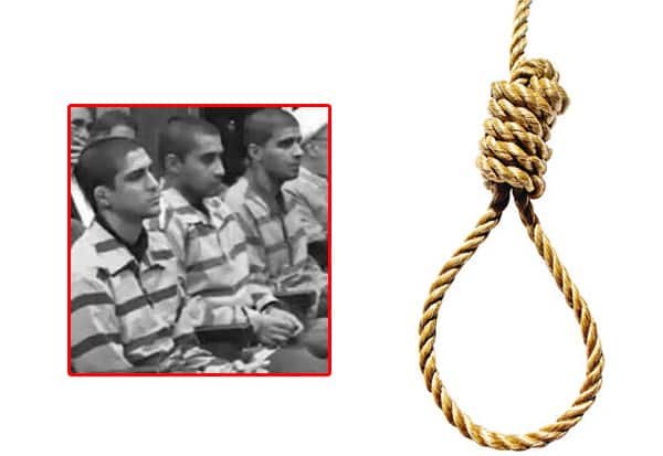 ஈரானில் 19 வயது இளம் மல்யுத்த வீரர் உட்பட மூவருக்கு பொதுமக்கள் முன்னிலையில் தூக்கு