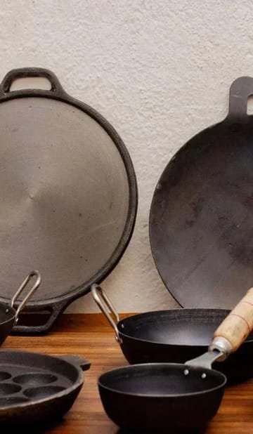 இரும்புப் பாத்திரங்கள்: வகைகள், பயன்பாடு, பராமரிப்பு குறிப்புகள்