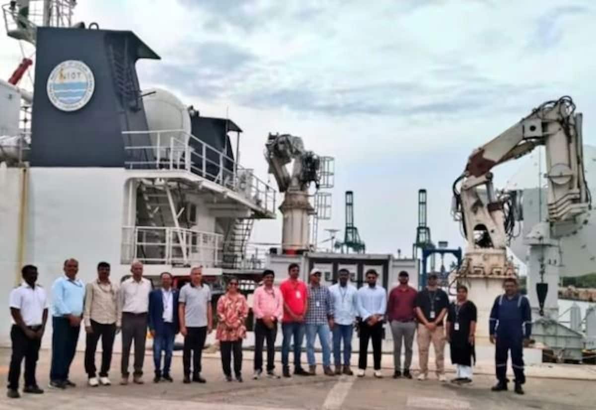 சென்னை கடலில் உள்நாட்டு கப்பல் வழி முனையத்தை சோதித்த இஸ்ரோ