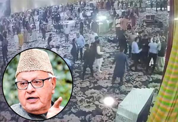 Farooq Abdullah Escapes Unhurt After Firing at Jammu Wedding Event