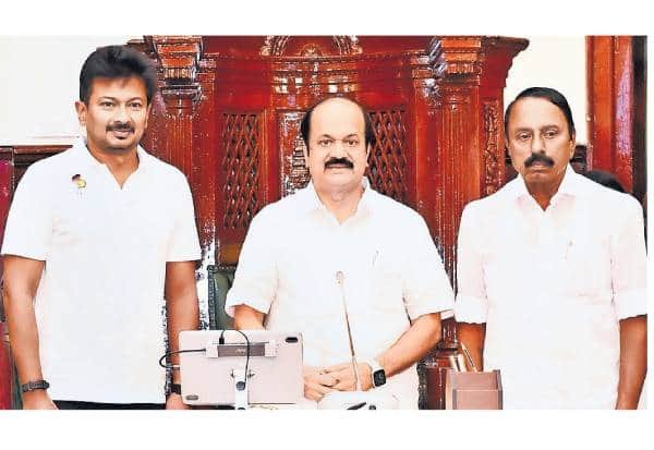 JCT Prabhakar sworn in as TN Assembly Speaker; parties seek neutrality
